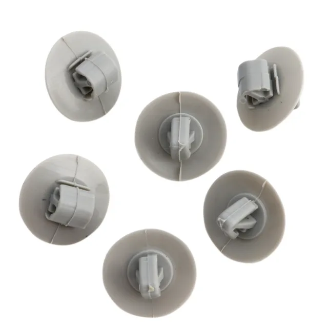 20Pcs Car Door Panel Bumpers Plastic Rivets Retainer Clips 10mm Hole