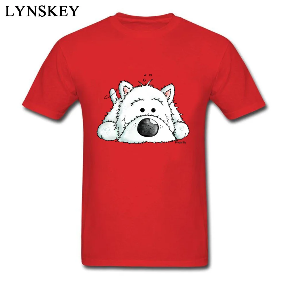 West Highland White Terrier - Dog_red