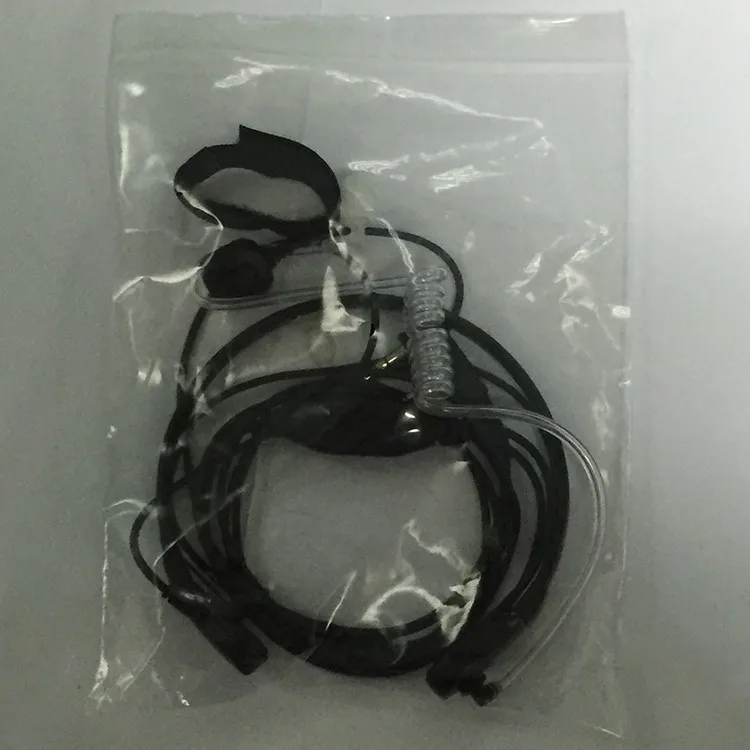 2 Pin PPT baofeng Headset Throat Microphone For uv 5r baofeng uv 5r BF 888S Kenwood Accessories Radio Walkie Talkie Throat Mic