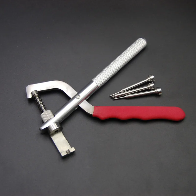 Locksmith Tools Locksmith Extractor Tools Lock Pick Tools Lock Repair Tool Pin Disassembly Tool Car Key Pliers Folding Key Split Pin Clamp Auto Remote Car Key Disassembly Pliers Tool Flip Key Remover Car Key Fixing Tool