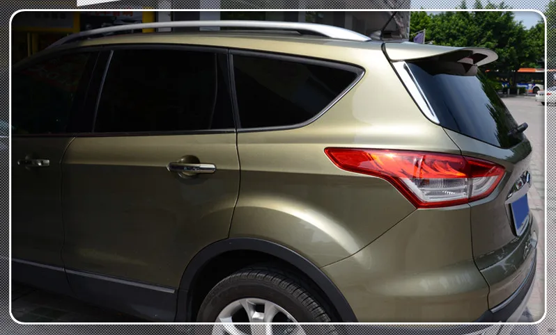 

Car Tail Rear Wing Rear Trunk Spoiler Decorative Cover For Ford Kuga/Escape 2013 2014 2015 2016 2017 Auto accessories