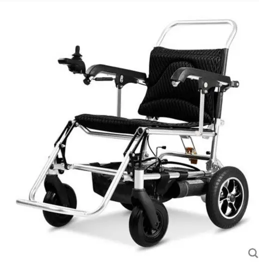 Легкий складное Электрическое Кресло-коляска инвалидные кресла-18 кг