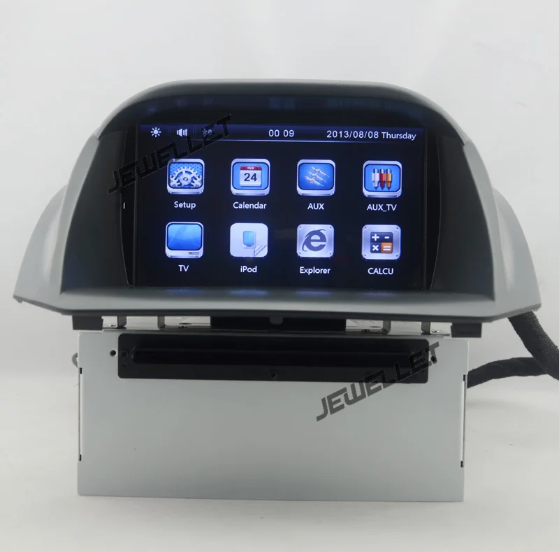 

Car DVD GPS radio Navigation for Ford Fiesta 2009-2012 with Bluetooth Ipod 3G 1080P CDC