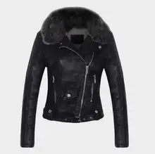 2017 autumn winter font b women b font pu font b leather b font font b