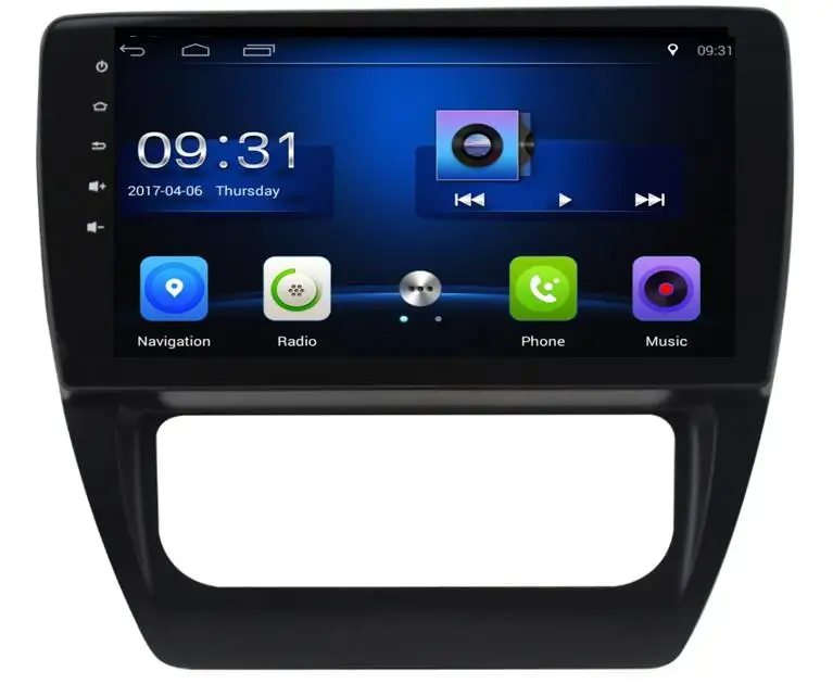 4-ядерный Android 6.0 10.1 дюймовый автомобильный DVD GPS Navi аудио для Volkswagen VW Sagitar 2017 с