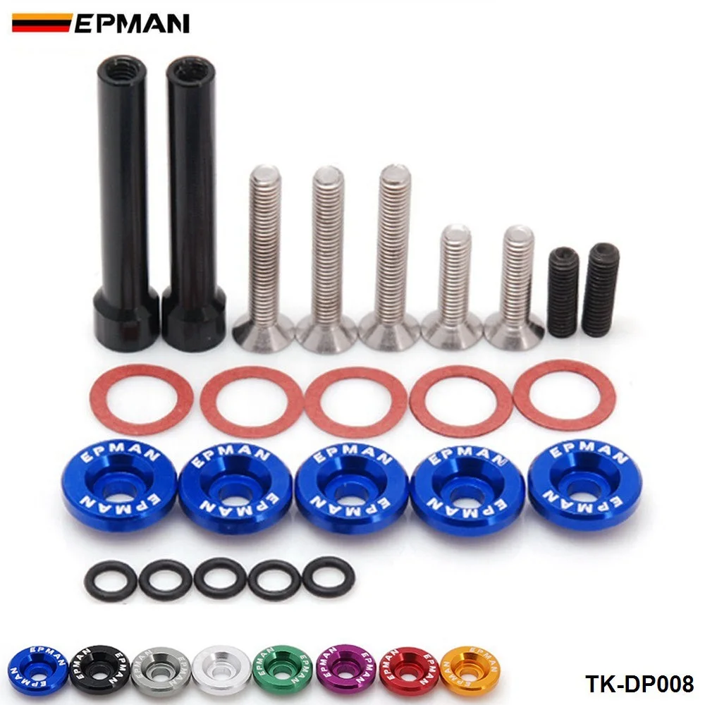 EPMAN Sport Valve Cover Washers Kit for Honda D-Series (Red, Golden, Black, Silver, Blue,Purple,Green,Gray) TK-DP008