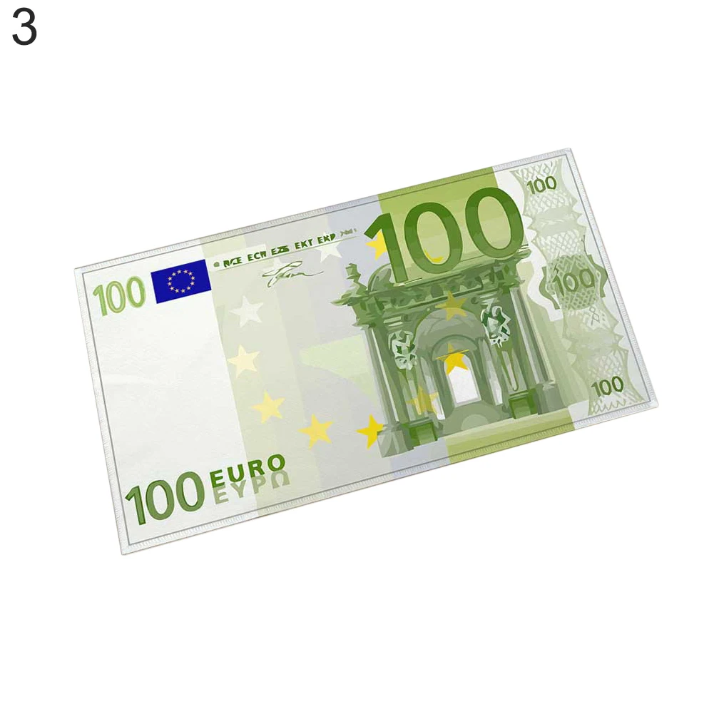 1 шт. евро банкнота дизайн мягкий домашний ванная Противоскользящий дверной коврик чайный столик ковер двери кухня ванная комната Декор - Цвет: 3