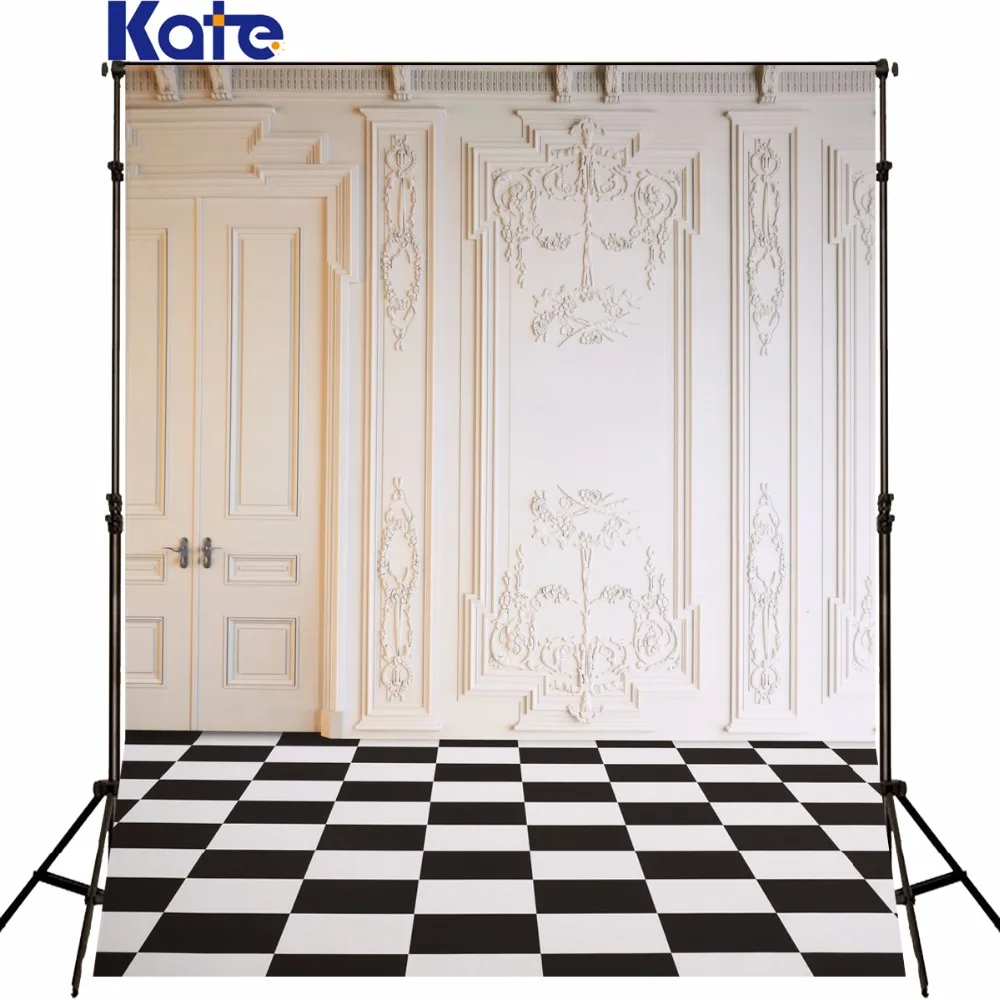 

KATE Photography Background 5x7ft Backdrops For Wedding Photography Photo Background European Carving Romantic Wall For Studio