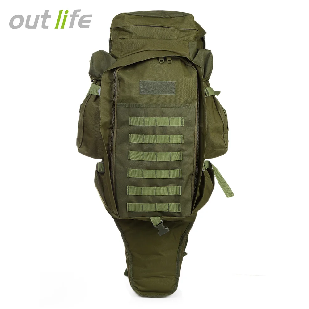 

Outlife 60L Water Resistant Military Tactical Backpack Outdoor Camping Hiking Large Capacity Back Packs Travel Trekking Rucksack