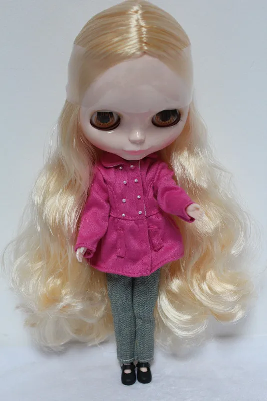 

Бесплатная доставка, большая скидка, дневная Обнаженная кукла Blyth, подарок на день рождения для девочки, куклы с большими глазами 4 цветов с красивыми волосами, милая игрушка