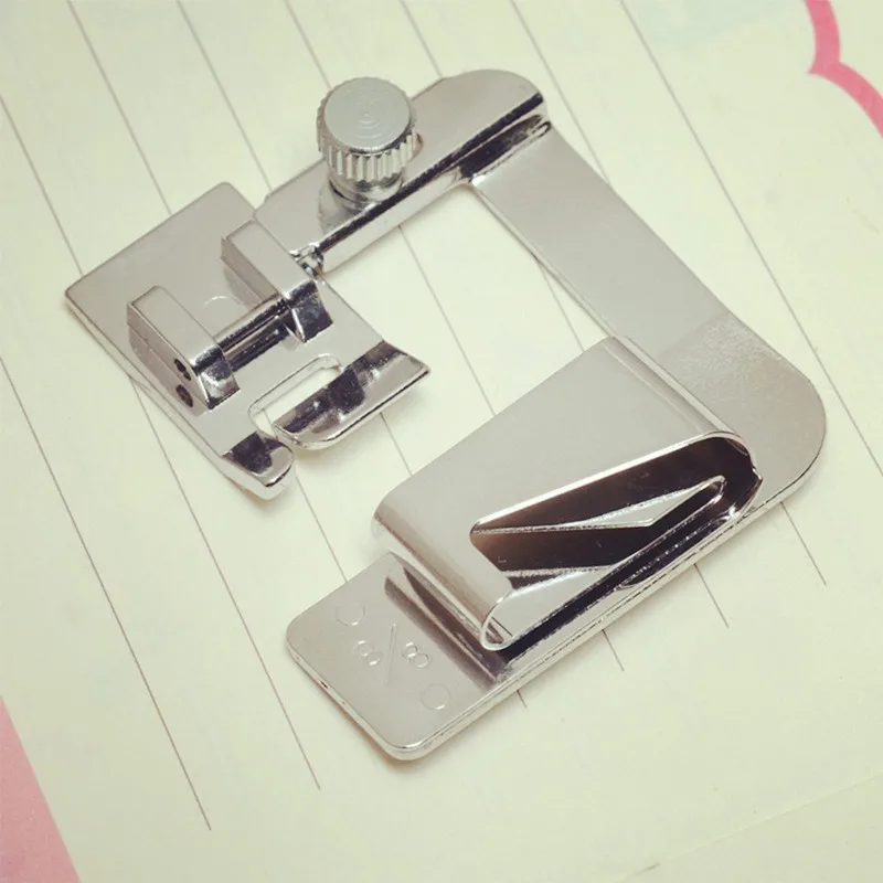  3 pcs/ set Professional Sewing Parts Accessories Rolled Hemmer Presser Foot Used for Low Shank Sewi