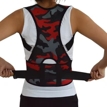 Adjustable регулируемая поддержка спины для мужчин и женщин защитный ремень для спины профессиональный фитнес поддержка спины подтяжки ортопедический корректор спины