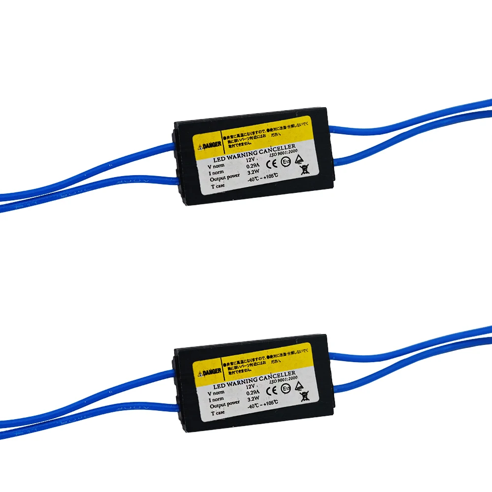 SKYJOYCE 50 пара/лот T10 Светодиодный лампочки Canbus Error Free 12 V 0.29A Предупреждение декодер-компенсатор резисторный конденсатор провод адаптер светодиодный