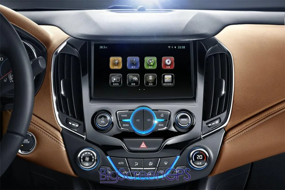 Flash Deal 10.4" Tesla Style Android7.1 Car GPS Navigation For Chevrolet CRUZE 2013-2017 Headunit Multimedia Stereo no DVD Player Satnav 3