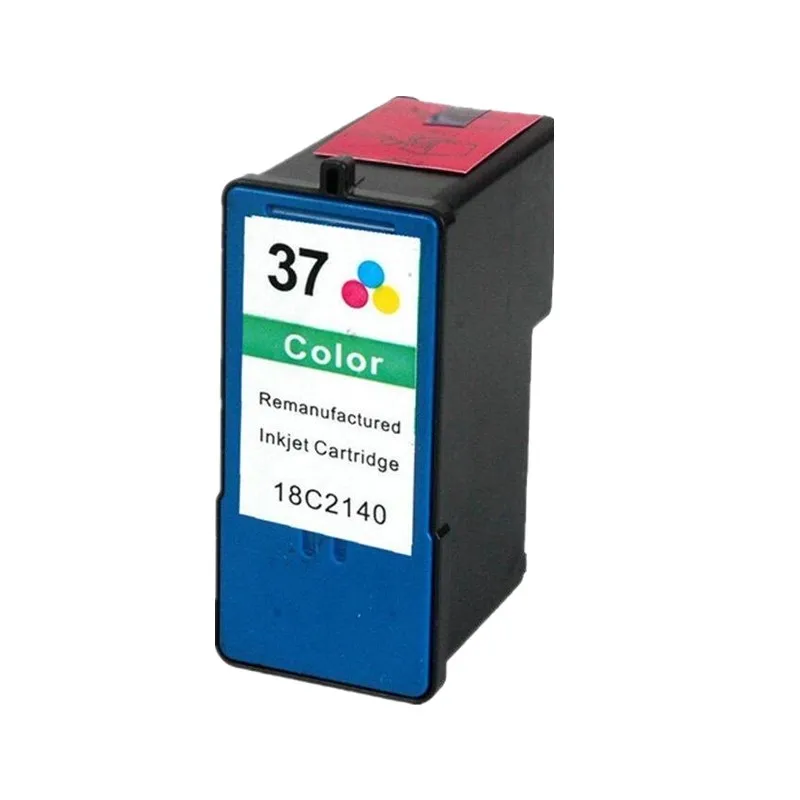 Ink Cartridge For Lexmark 37 LM 37 Color Ink Cartridge Remanufactured for Lexmark x3650 x4650