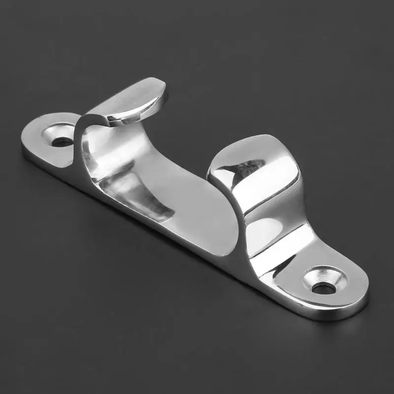 4/" Stainless Steel Straight Bow Chock Fairlead Boat Yacht Rope Line Cleat