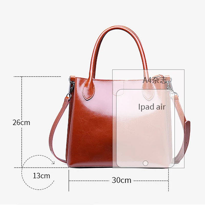 Женская сумка из натуральной кожи, высокое качество, женские сумки для женщин, сумка через плечо, модная брендовая Женская Повседневная Сумка-тоут, bolsos mujer