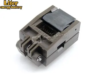 

SOP20 SO20 SOIC20 FP-20-1.27-06 Enplas IC Test Burn-In Socket Programming Adapter 5.3mm Width 1.27mm Pitch