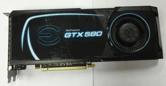  Desktop graphics for GALAXY GTX580 1.5G 384bit for EVGA GTX580 GDDR5 