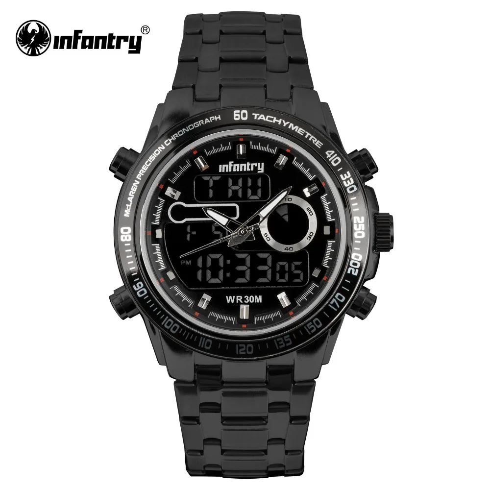 

INFANTRY Military Watch Men Digital Quartz Watch for Mens Watches Top Brand Luxury Luminous Tactical Army Relogio Masculino 2018