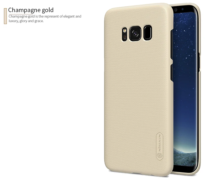 For Samsung Galaxy S8/S8 Plus Case NILLKIN Frosted PC Plastic Back Cover With Gift Screen Protector For Galaxy S8 S8 Plus 18