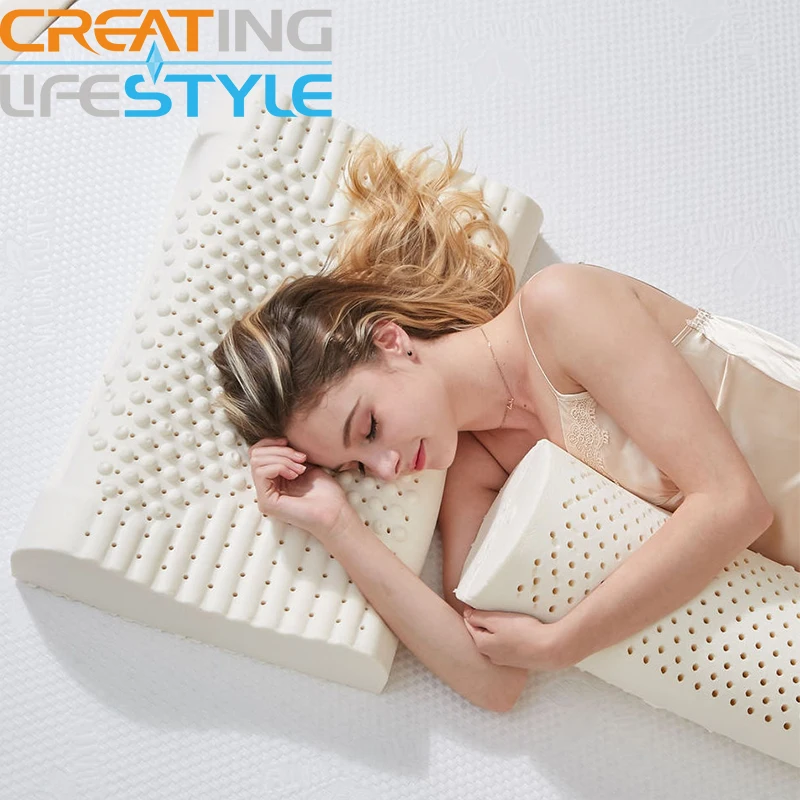 

2017 Orthopedic Neck Pillow Fiber Slow Rebound Memory Foam Pillow Cervical Health Care Orthopedic Latex Neck Foam Pillow
