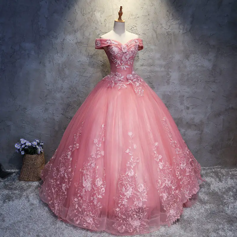 Nude-Pink-Quinceanera-Dresses-Sweet-16-Dresses-For-15-Years-Off-Shoulder-Ball-Gowns-Prom-Dresses (1)
