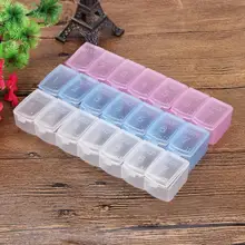 7 Day Mini Weekly Medicine Box Holder Organizer Container Pill Storage Cases New Levert Dropship mar3