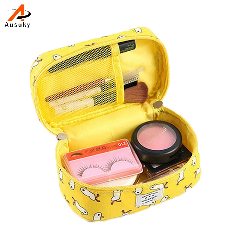 أزياء العلامة التجارية مواد تجميل احترافية حقيبة مزدوجة الجانبين الحقيبة الجمال المكياج محفظة حالات التجميل والمجوهرات تخزين أكياس 15