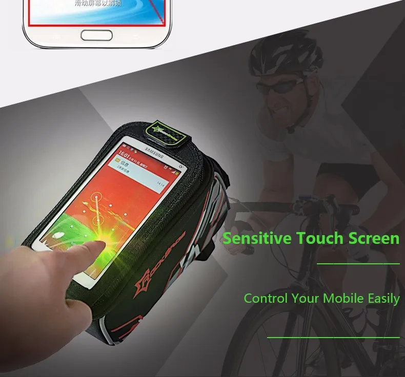 Clearance ROCKBROS Waterproof MTB Bike Bicycle Front Top Frame Handlebar Bag Cycling Pouch Touchscreen Panniers Reflective Bags 2 Sizes 15 Clearance ROCKBROS Waterproof MTB Bike Bicycle Front Top Frame Handlebar Bag Cycling Pouch Touchscreen Panniers Reflective Bags 2 Sizes 15