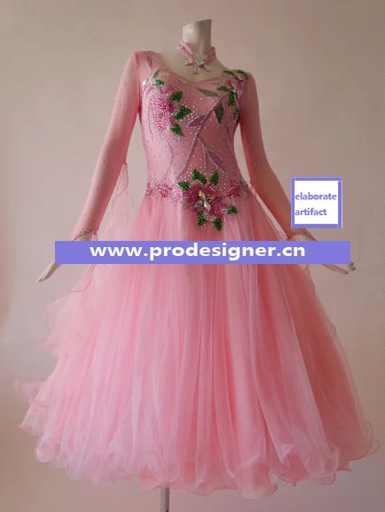 

Modern Waltz Tango Ballroom Dance Dress, Smooth Ballroom Dress,Standard Ballroom Dress Girls ,Girls/Women Modern Dance Wear,