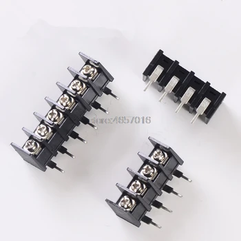 

20 PCS 8.25MM PITCH BARRIER TERMINAL BLOCKS CONNECTOR 2/3/4/5/6/7/8/9PIN KF35C STRAIGHT PIN BLACK Environmental Protection