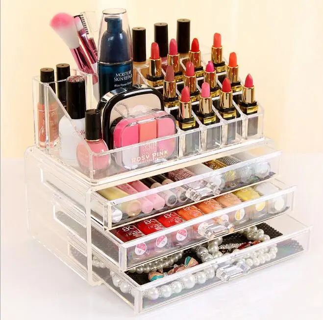 Makeup Organizer Storage Box Acrylic Make Up Organizer Cosmetic