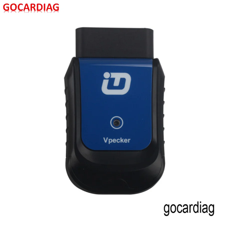 Супер DHL Vpecker V8.5 Функция как X431 iDiag Easydiag OBD2 Wi-Fi сканер штрих-кода работает на Windows Automotriz онлайн 1-нажмите обновления - Цвет: blue