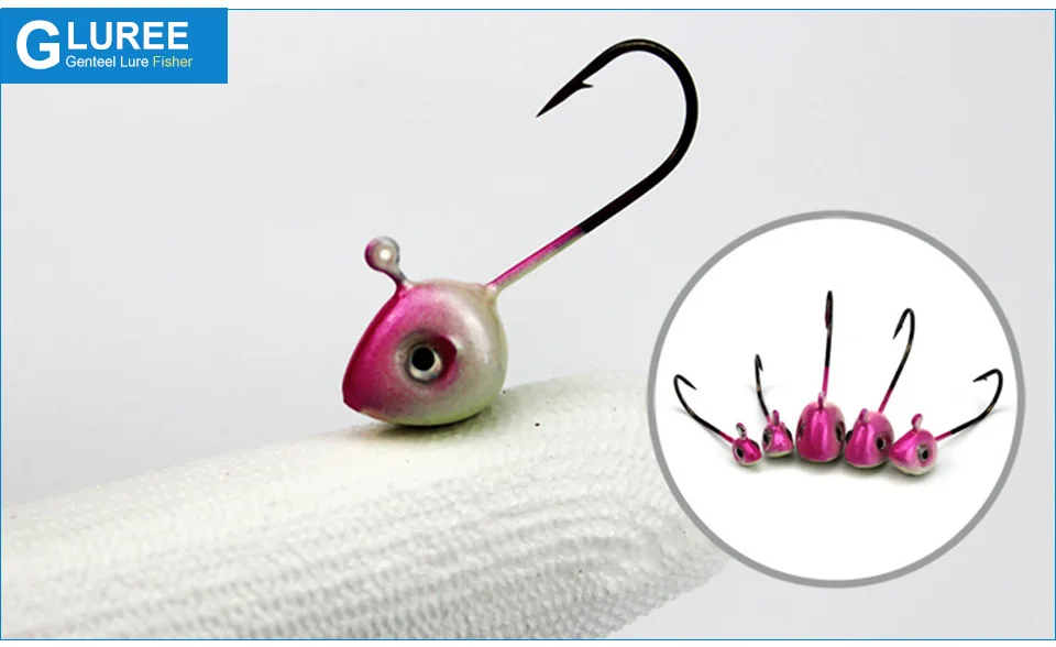 GLUREE-10Pcs-0.512345g-FishHooks-Mini-Lead-Head-Jig-Fishing-Hook-Pink-High-Carbon-Steel-Carp-Fishing-Tackle-Accessories_08