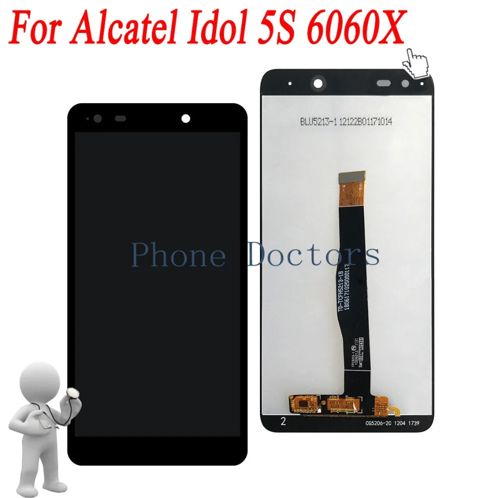 

5.2" Full LCD DIsplay+Touch Screen Digitizer Assembly For One Touch Idol 5S LTE 6060 6060S 6060X