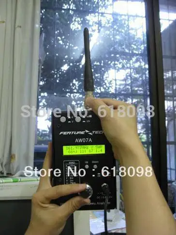 

NEW 1PC Ham radio shortwave radio HF UV 1.5-490MHZ 3-band AW07A Antenna Analyzer