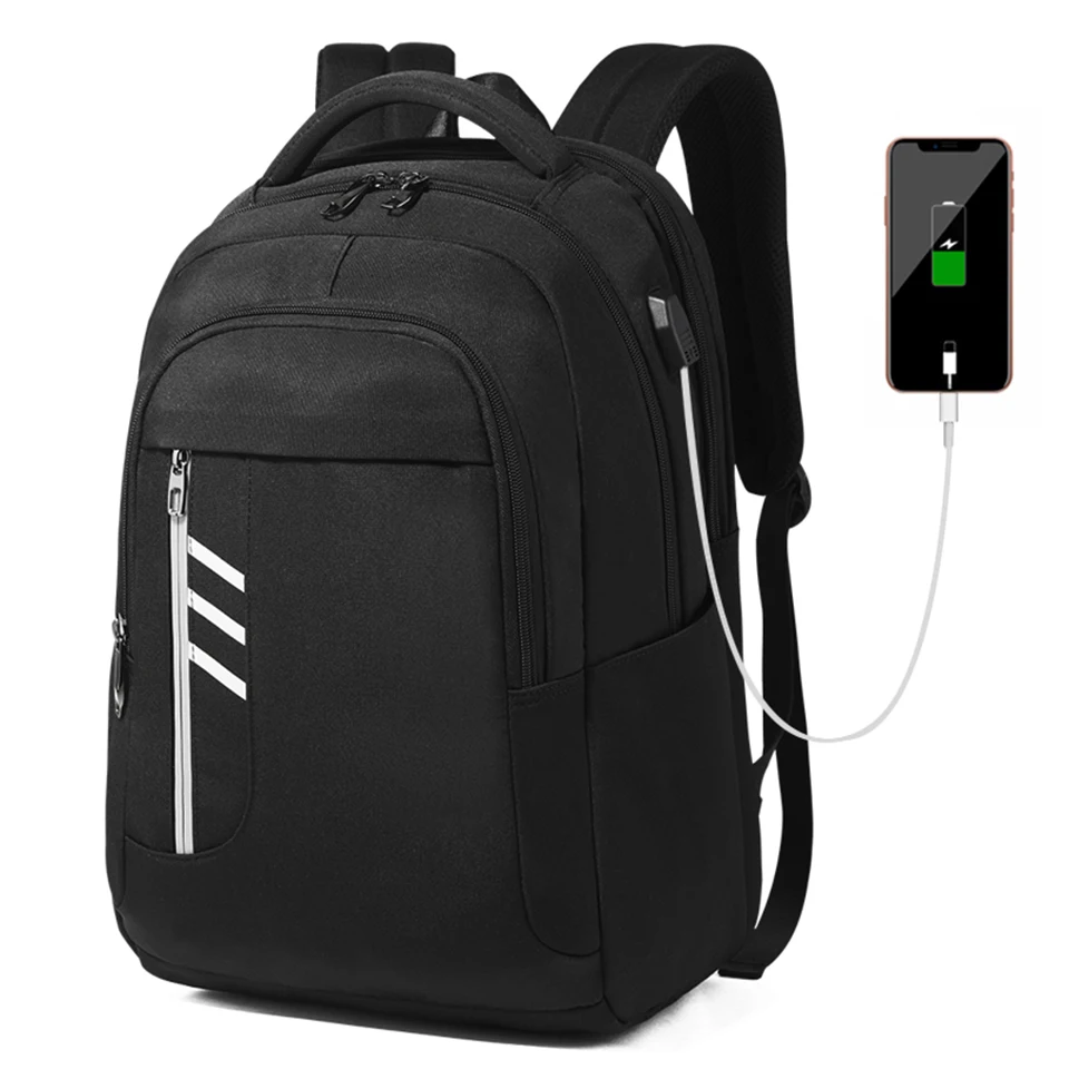 

Travel Mens Women Backpack Male Laptop 15.6 Backpacks USB Charging Waterproof Bags Pack Boy Student Couples Notebook Backpacking
