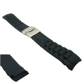 

16mm 18mm 20mm 22mm 24mm 26mm Arc interface High Quality Superior Waterproof Features Silicone Watch Strap Band Watchband