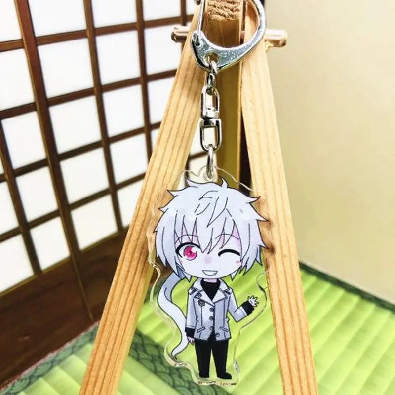 5 стилей акриловый брелок Аниме Мистик мессенджер Yoosung Jumin Unknown Zen прозрачный