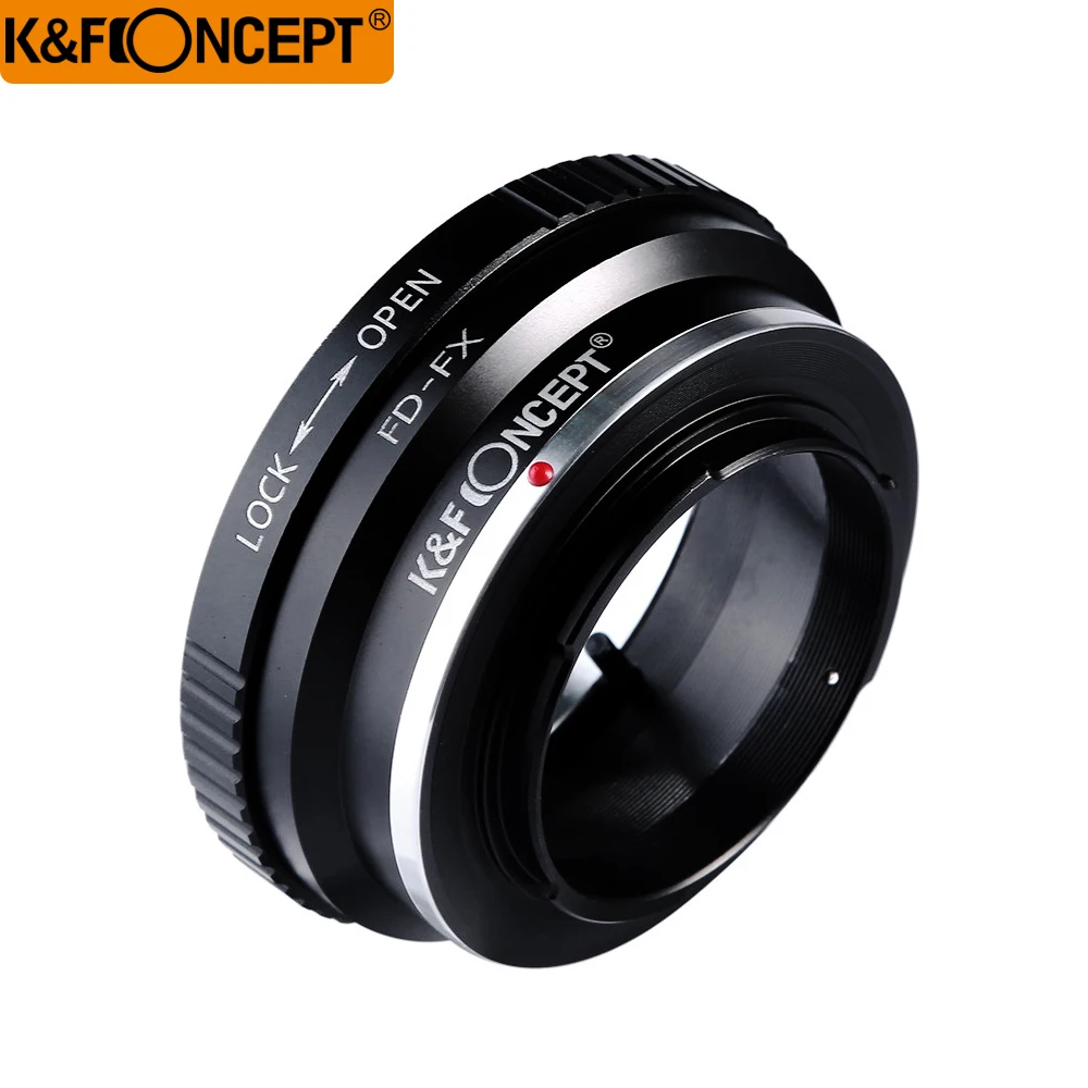 K& F CONCEPT FD-FX Камера Крепление объектива переходное кольцо для объектива Canon FD для камеры Fujifilm FX Mount X-Pro1 X-E1 X-A1 X-M1 Камера тела