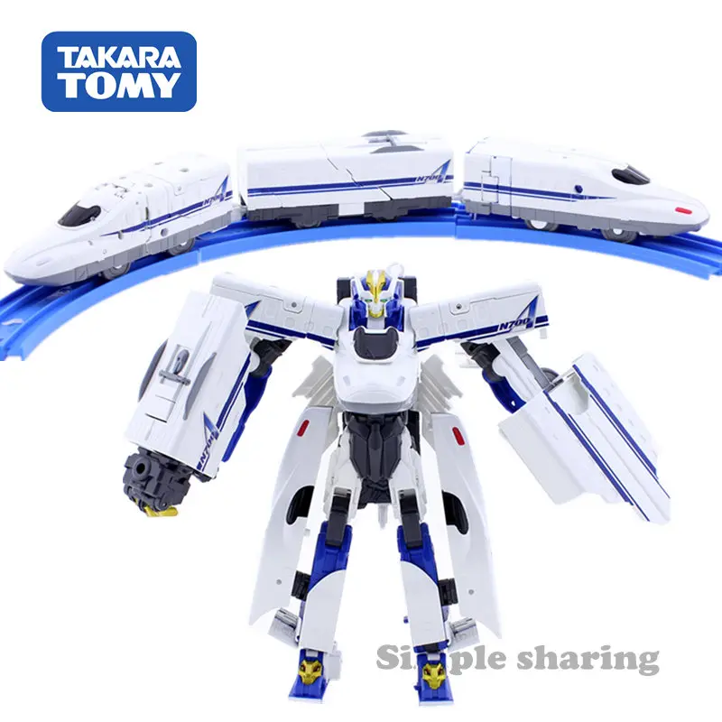Детские игрушки TAKARA tomy tomica Plarail Shinkansen deforged Robo Sinkallion Nozomi N700A DXS05 кукла для литья под