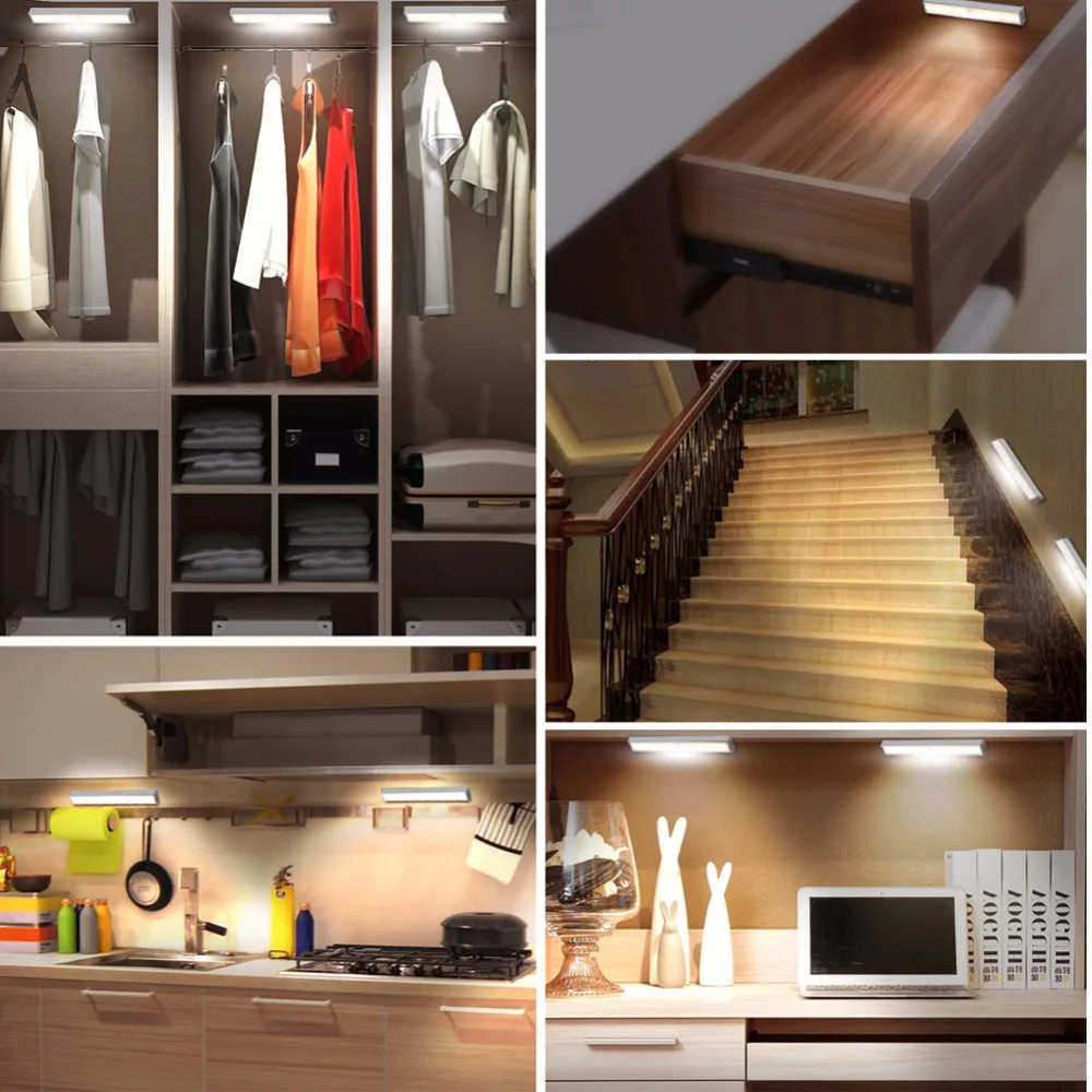 Us 12 19 33 Off Zmjuja Motion Sensor Pir Led Under Cabinet Light For Closet Wardrobe Lighting Portable Lamp By Usb Rechargeable In Us 12 19 33 Off Zmjuja Motion Sensor Pir Led Under Cabinet Light For Closet Wardrobe Lighting Portable Lamp By Usb Rechargeable In