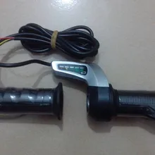 36 в электрический велосипед с литиевой батареей регулировка скорости ручка/газовая ручка/дроссельная заслонка с индикатором батареи+ левый поручень