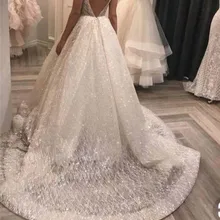 Прозрачный белый и серебряный проклеенный Блестящий тюль кружевной ткани для свадебного платья французский африканский кружево с блестками ткани BZL-12.2319