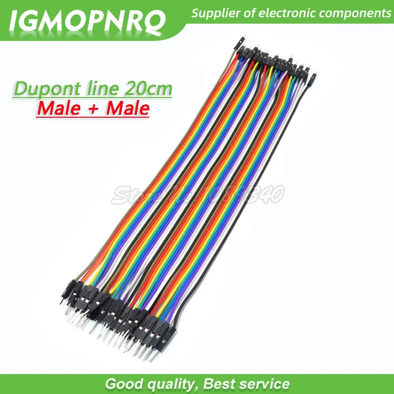 Кабель Dupont перемычка для Arduino DIY KIT 40 / 120 шт. контактов 20 см штекер гнездо