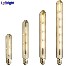 E27 Винтаж светодиодные лампочки переменного тока 220-240 В 2 Вт/3 Вт/4 Вт/6 вт Ретро светодиодные лампочки накаливания для Гостиная потолок комнаты Спальня кабинет