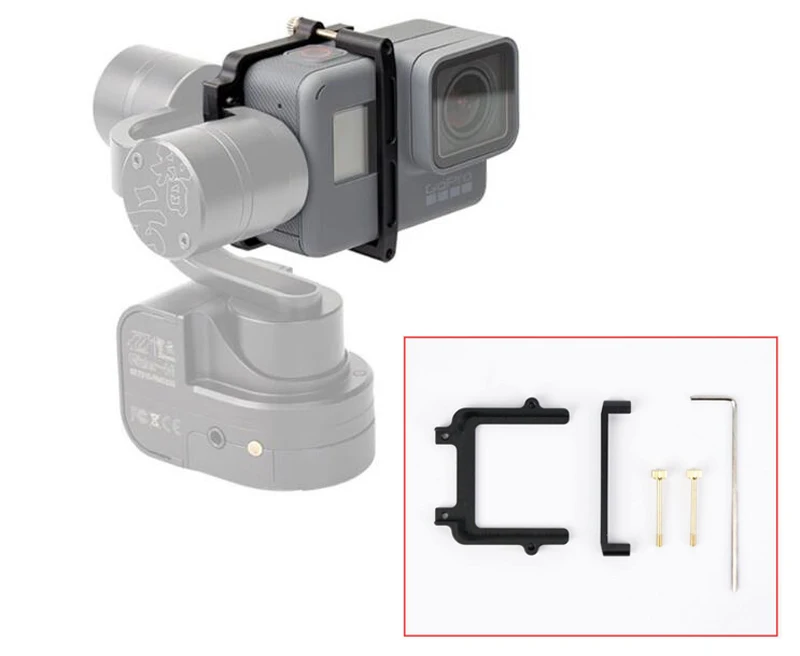 

Universal Adapting Clip For Zhiyun Evolution Rider-M Gopro5/6 Adapter Mount Bracket Plate Clip Holder Clamp Connector RC Parts