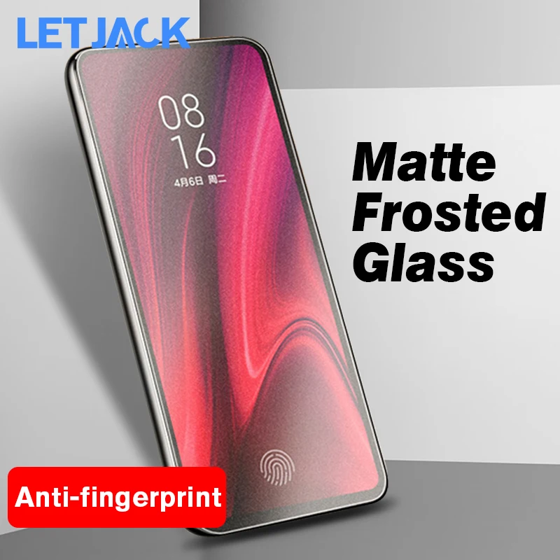 Полностью покрывающее матовое закаленное стекло для Xiaomi Redmi K20 Pro Note 7 4x 5A Защита