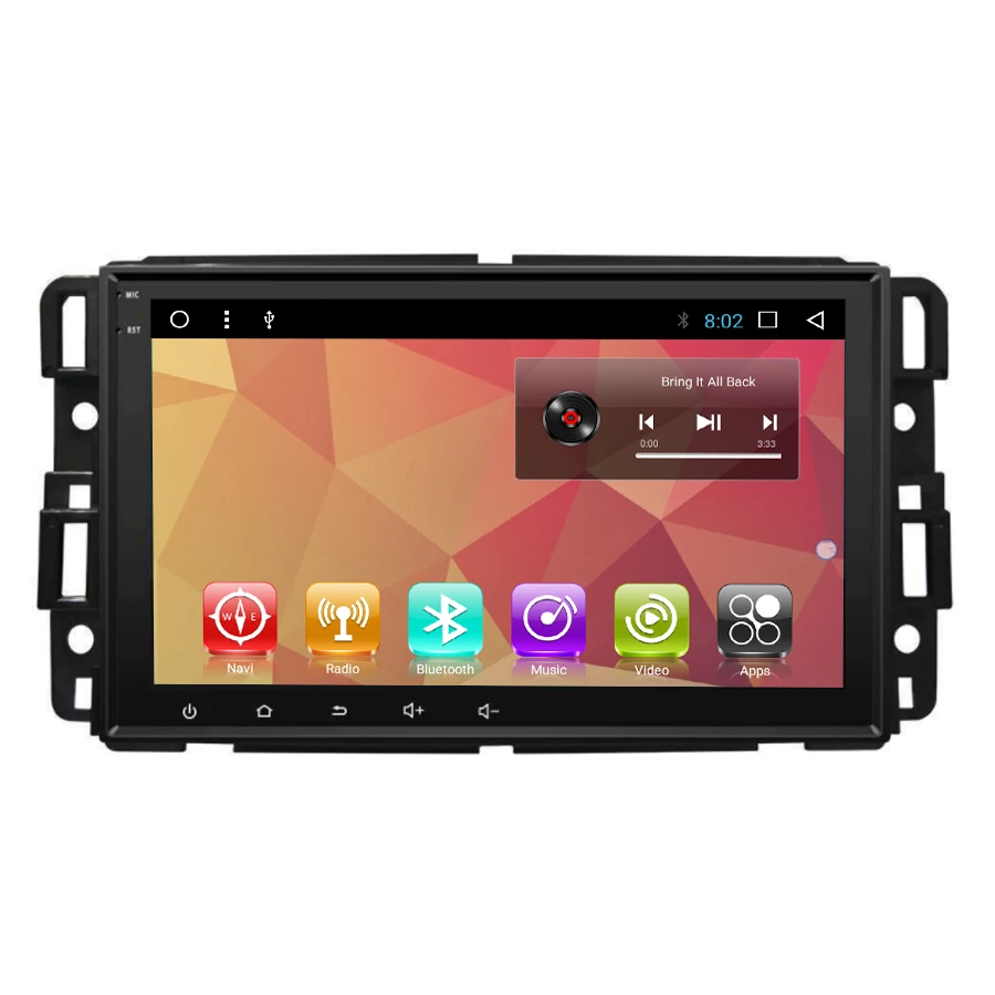 

OTOJETA autoradio Android 7.1 2GB ram+32GB rom car dvd player for GMC Yukon Tahoe Acadia multimedia radio gps tape recorder